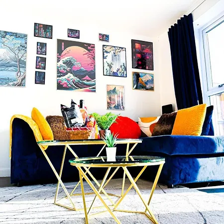 Appartement Family, Group & Contractor - Sleeps Upto 9 Guests With Free Parking Birmingham